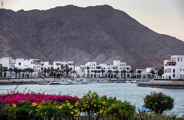 Jebel Sifah — waterfront residences by the marina