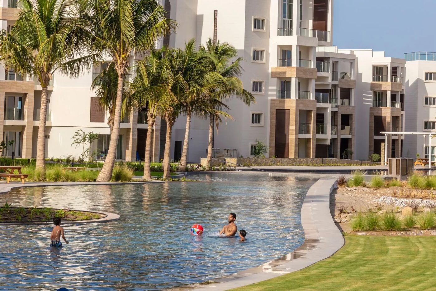 Jebel Sifah — residents' swimming pool